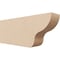 Ekena Millwork 4in. W x 8in. H x 20in. L Greensboro Woodgrain TimberThane Rafter Tail, Primed Tan RFTUR04X08X20GRNRCPR - alternate 1